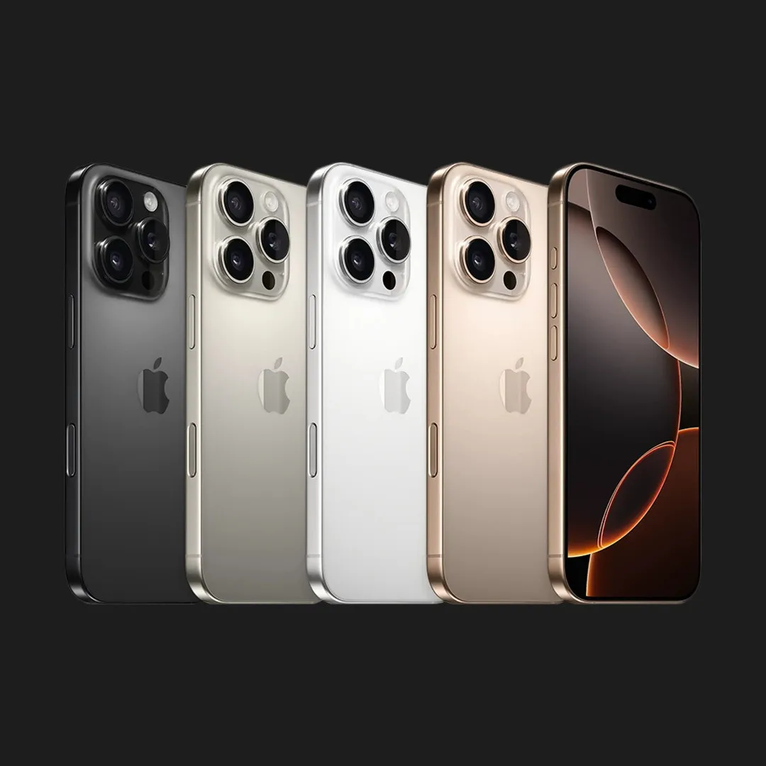 Дизайн iPhone 16 Pro Max