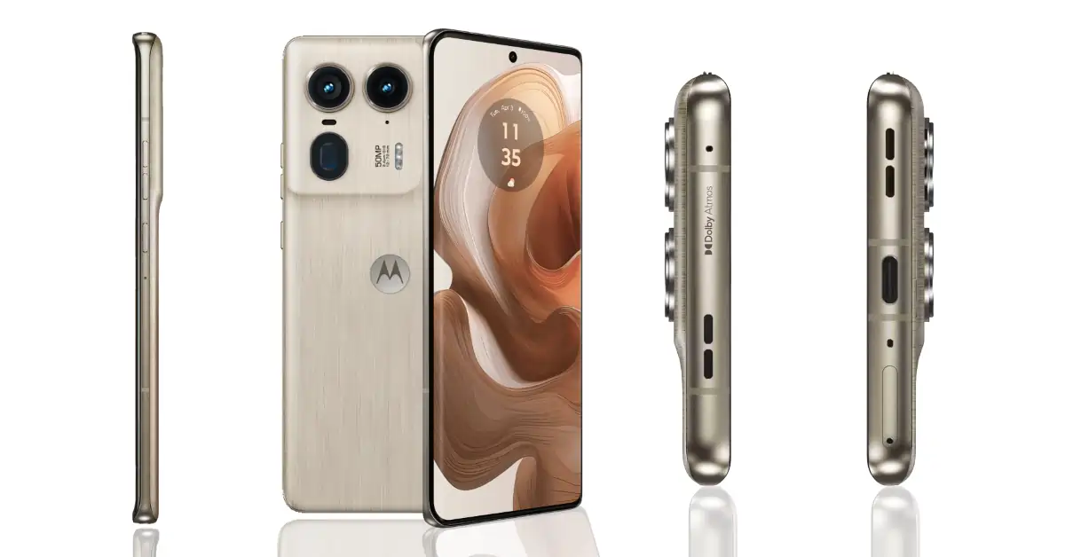 Дизайн Motorola Edge 50 Ultra